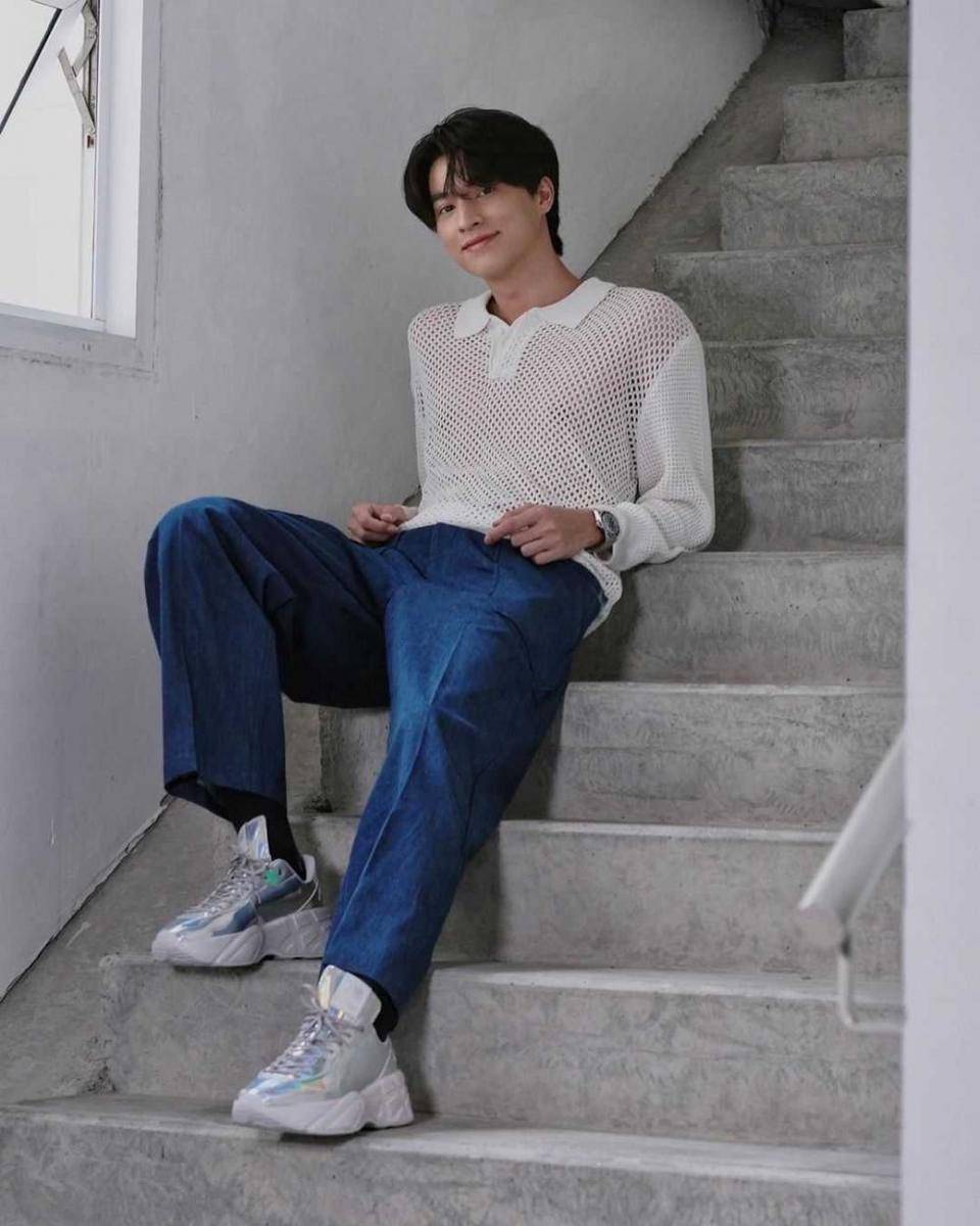 sneakers ala Gulf Kanawut (instagram.com/gulfkanawut)