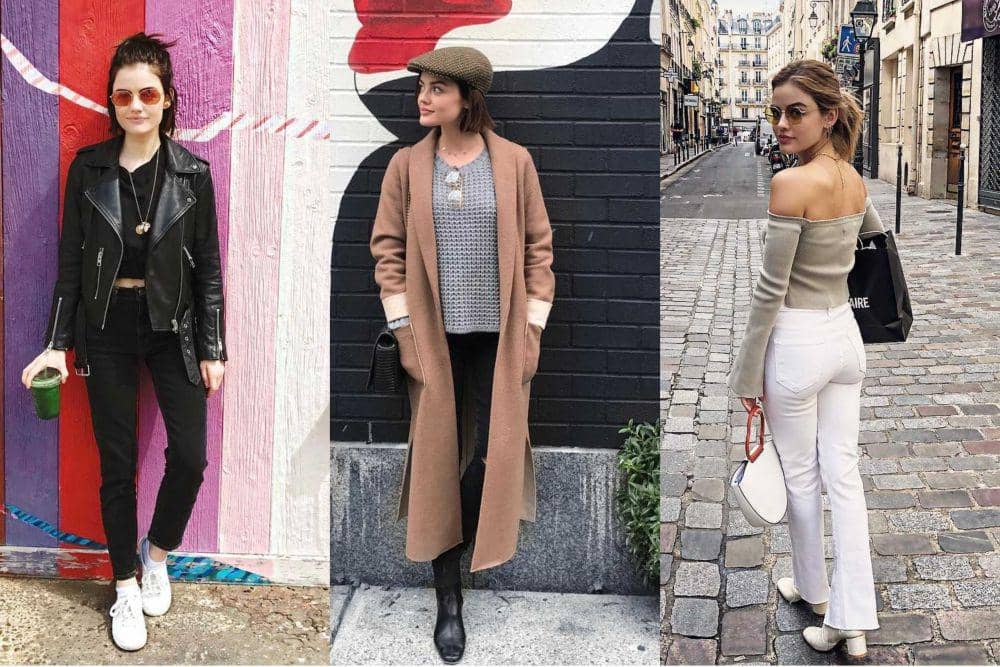 10 Ragam Gaya OOTD Kekinian ala Aktris Hollywood, Lucy Hale