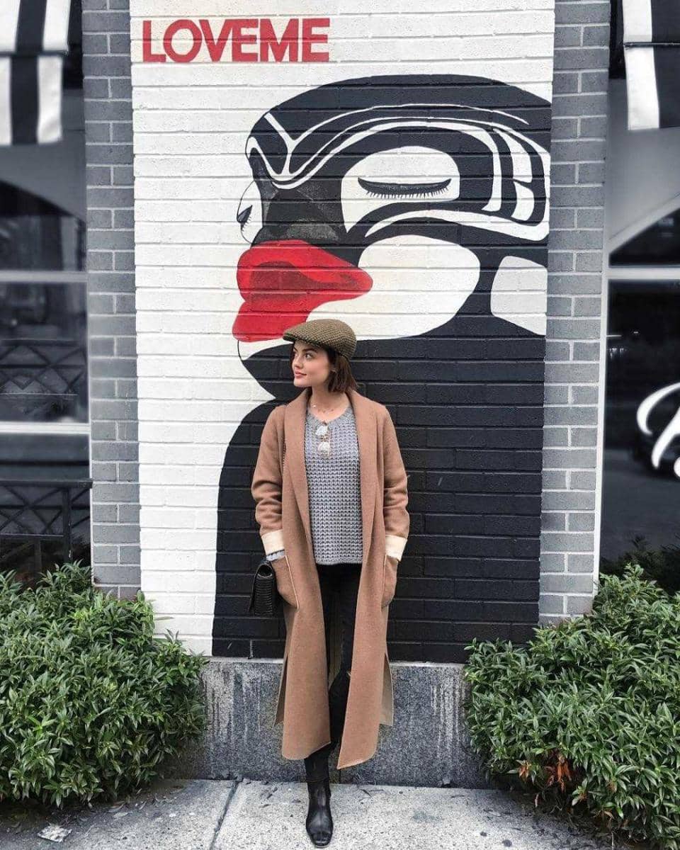 ide OOTD ala Lucy Hale (instagram.com/lucyhale)