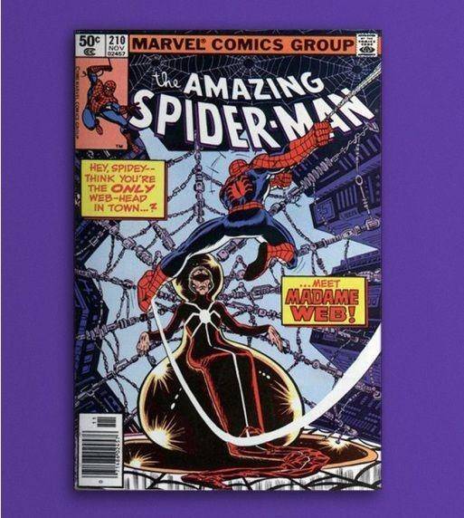 Madame Web muncul di komik Spider-Man (twitter.com/THR)