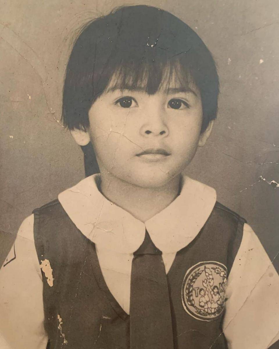 potret masa kecil Audy Item (instagram.com/audyitem)
