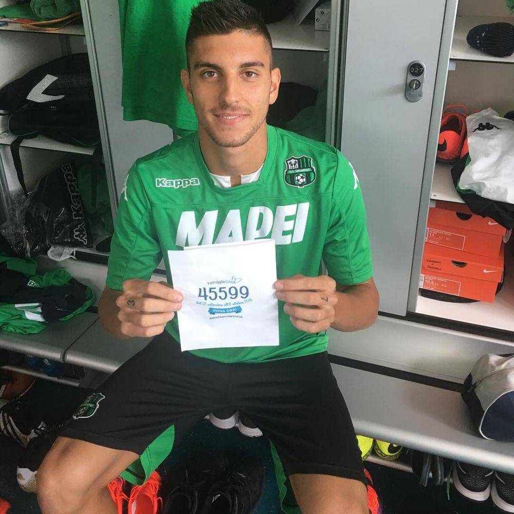 Lorenzo Pellegrini saat berseragam Sassuolo (instagram.com/lorepelle7)