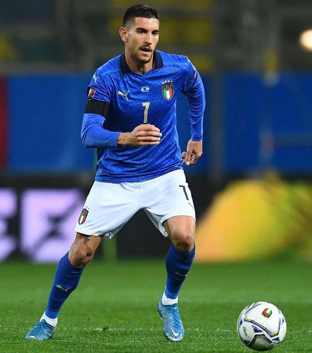 Lorenzo Pellegrini saat berseragam Italia (instagram.com/lorepelle7)
