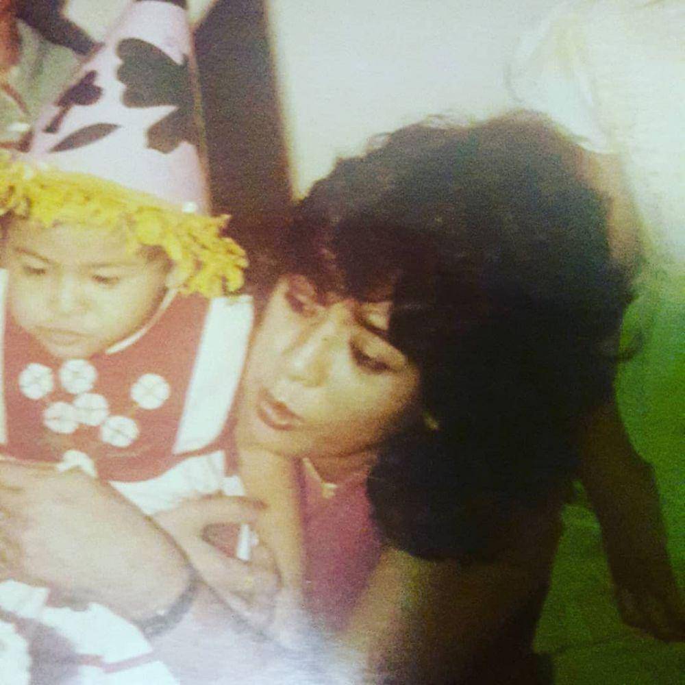 potret masa kecil Audy Item (instagram.com/evi.r.a.azizz)