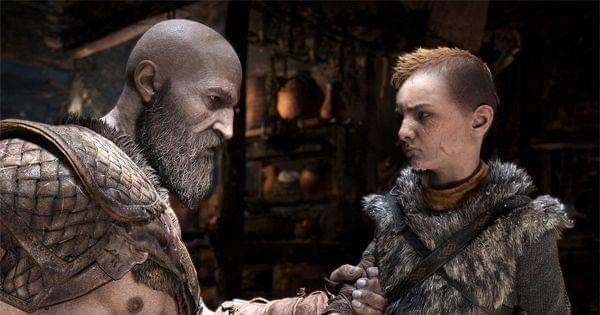 Kratos menasehati Atreus tentang kontrol emosi ( Dok. Santa Monica Studio / God of War )