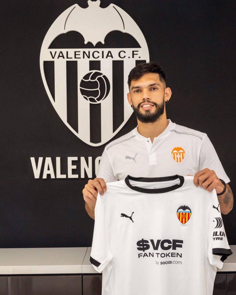 Omar Alderete saat bergabung dengan Valencia (instagram.com/alderete.20)