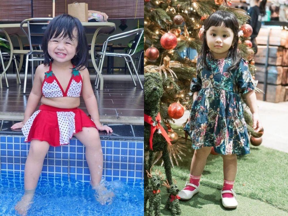 9 Potret Kyara Anak Ariska Putri Pertiwi yang Siap Jadi Kakak