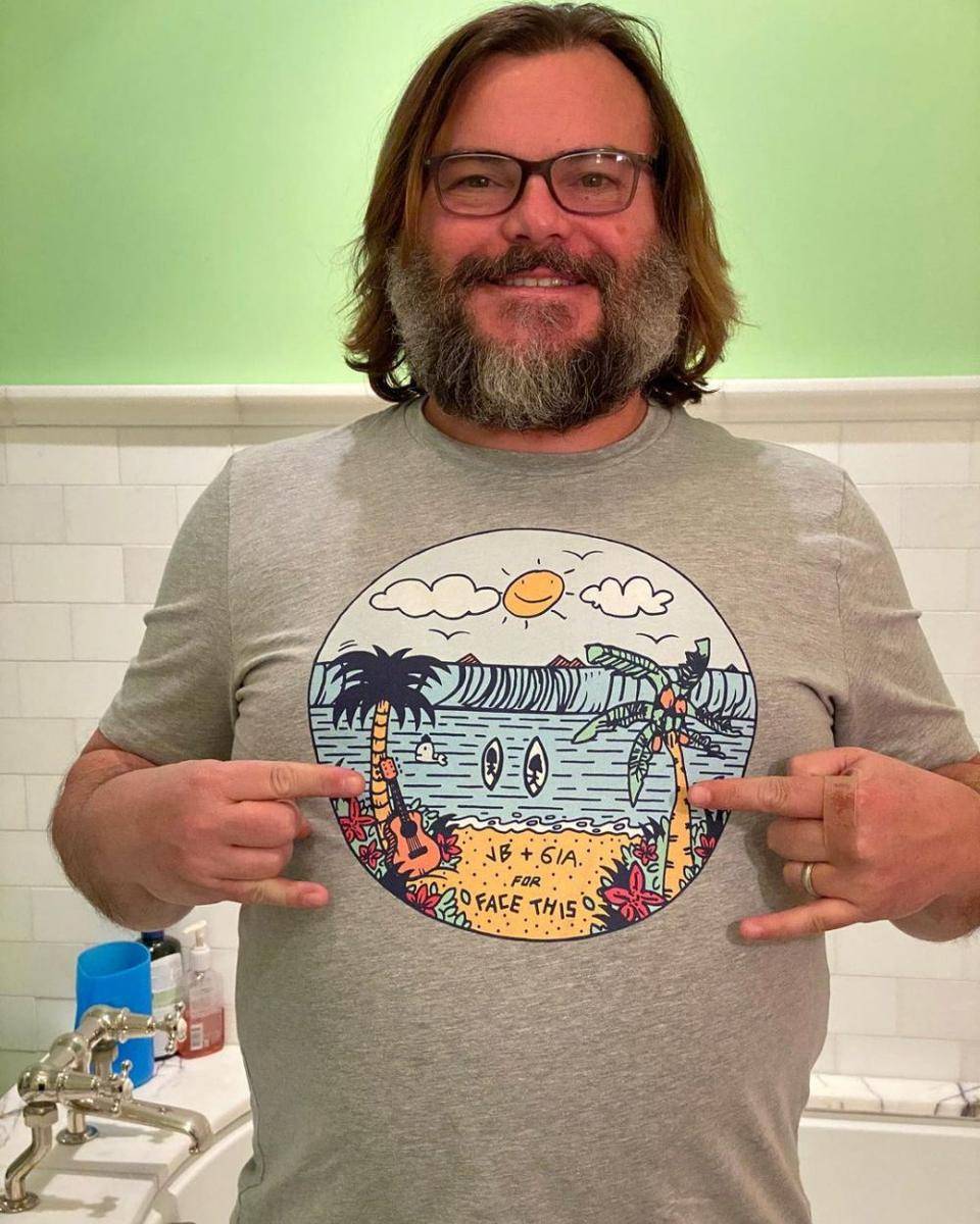 potret Jack Black (instagram.com/jackblack)