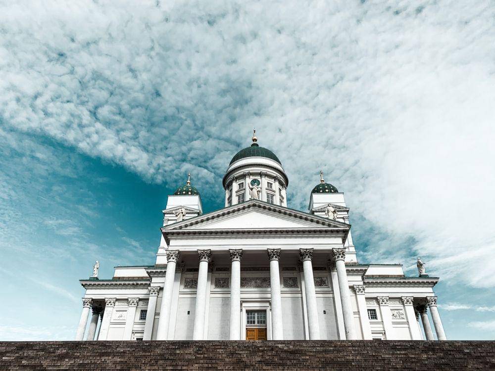 ilustrasi Helsinki Cathedral, landmark kota Helsinki, Finlandia (pexels.com/Marlene Leppänen)
