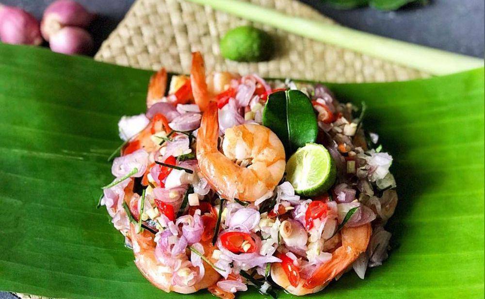 Udang sambal matah (instagram.com/linagui.kitchen)