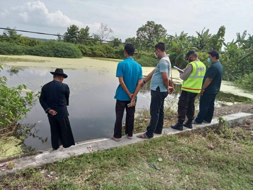 Seorang kakek ditemukan tewas tenggelam di embung Bojonegoro. Dok Polsek Kepohbaru