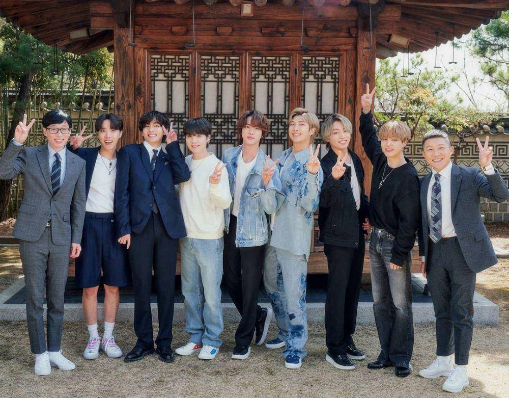 BTS bersama Yoo Jae Suk dan Jo Se Ho dalam variety show You Quiz on the Block (instagram.com/chosaeho)