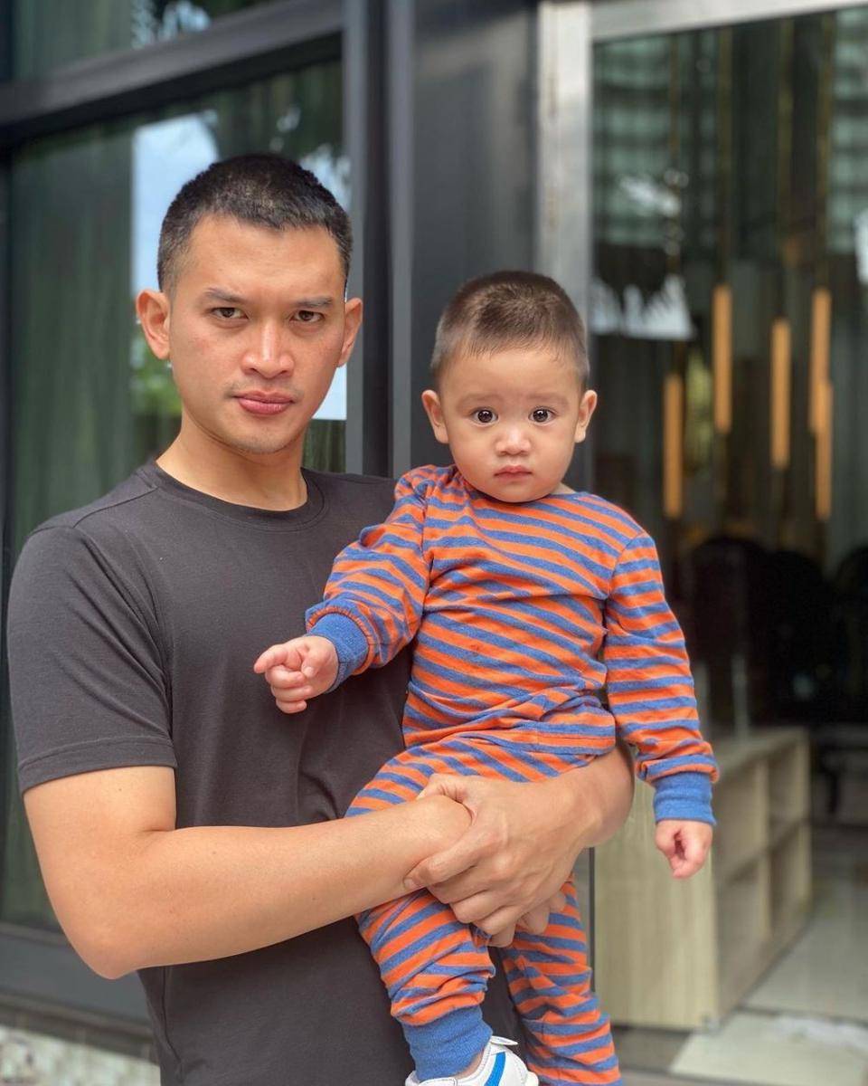 potret Rezky Adhitya dan putranya (instagram.com/thereal_rezkyadhitya)