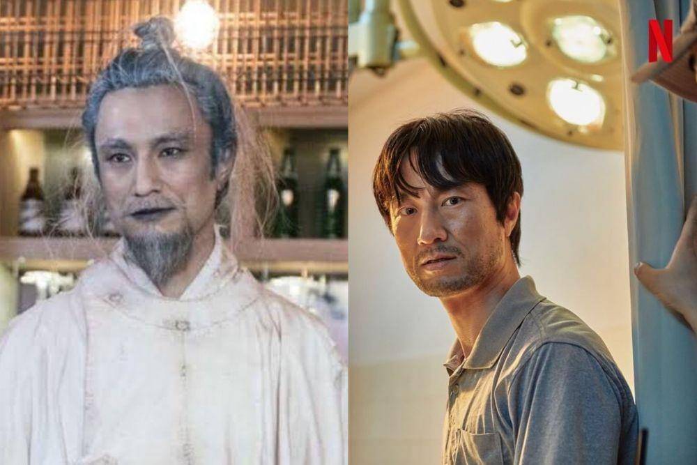 Perbedaan visual Kim Byung Chul (twitter.com/besibusy | imdb.com)