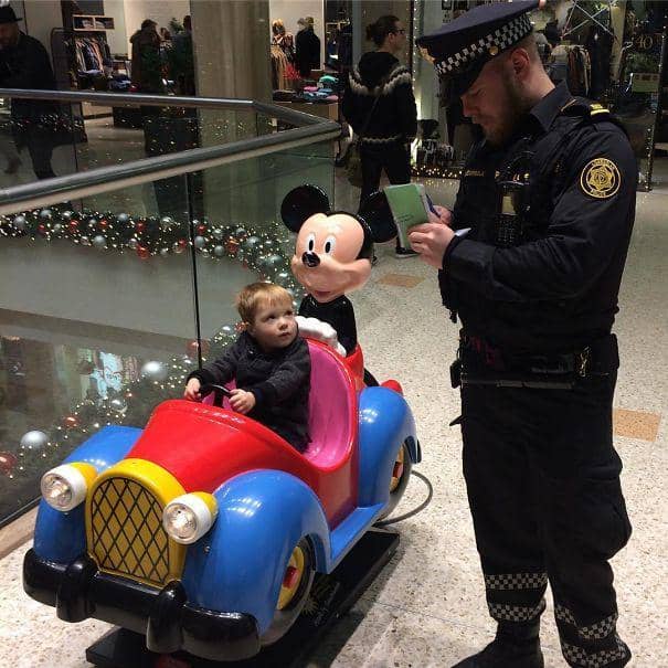 polisi kocak (instagram.com/logreglan)