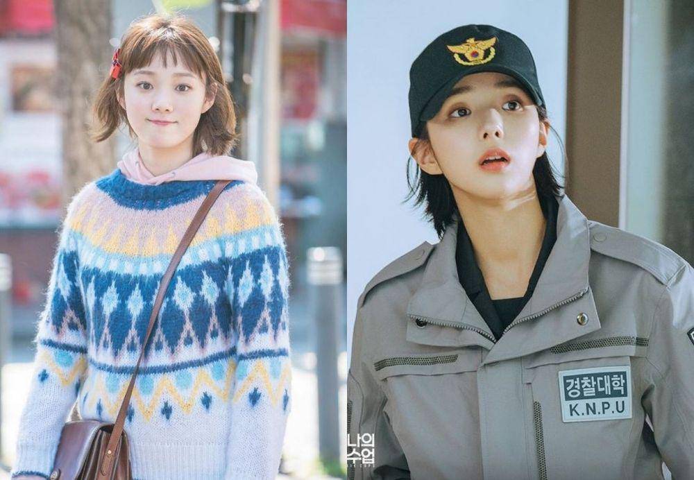 Lee Sung Kyung di drama Weightlifting Fairy Kim Bok Joo (instagram.com/heybiblee) | Chae Soo Bin di drama Rookie Cops (instagram.com/disneypluskr)
