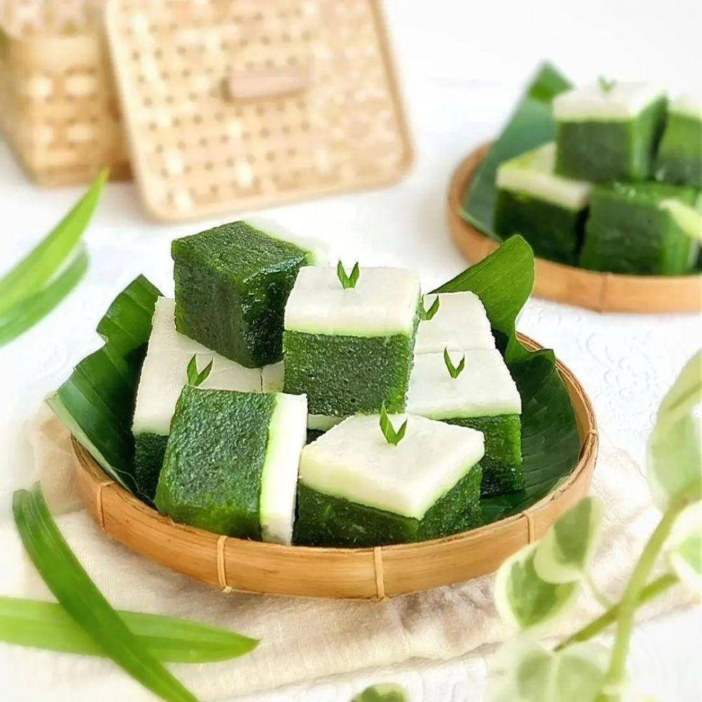 kue talam tepung beras (instagram.com/linagui.kitchen)