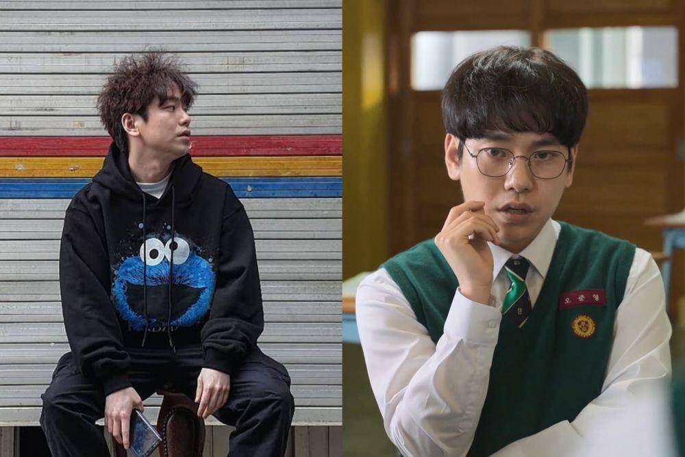 Perbedaan visual Ahn Seung Kyoon (instagram.com/tmdrbs782 | twitter.com/ilchodo)