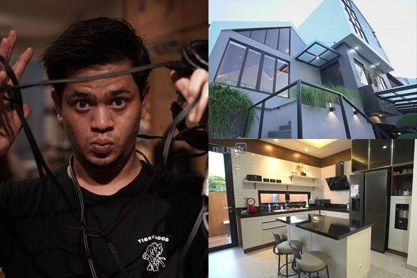 potret rumah baru Surya Insomnia (Instagram.com/suryainsomnia | youtube/Taulany TV)