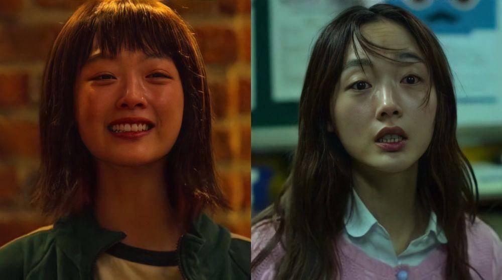Perbedaan visual Lee Yoo Mi (twitter.com/itsmemackyg)