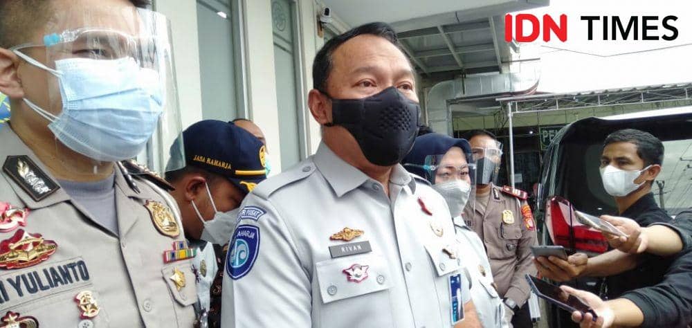Direktur Utama Jasa Raharja, Rivan Achmad Purwantono.(IDN Times/Daruwaskita)