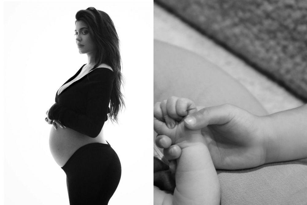 Melahirkan, 10 Potret Memesona Kylie Jenner saat Hamil Anak Kedua