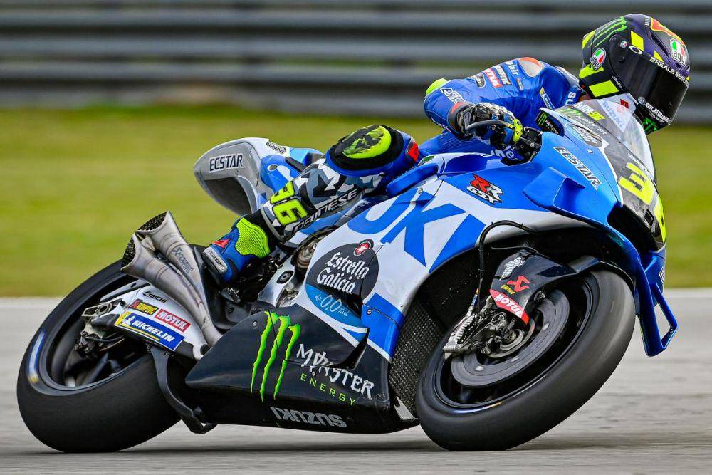 Joan Mir saat tes pramusim di Sepang (motogp.com)