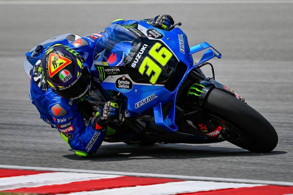 Joan Mir saat tes pramusim di Sepang (motogp.com)