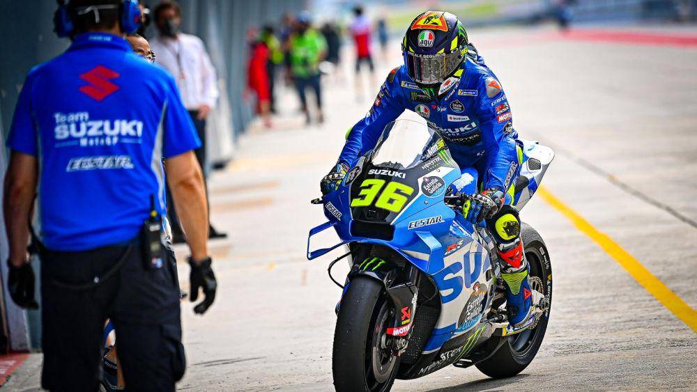 Joan Mir saat tes pramusim di Sepang (motogp.com)