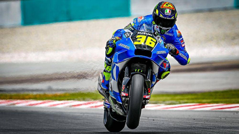 Joan Mir saat tes pramusim di Sepang (motogp.com)