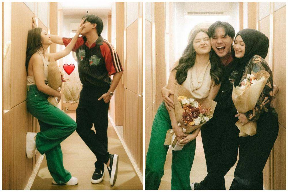 Momen jadian Rizky Febian dan Mahalini (instagram.com/rizkyfbian | instagram.com/putridelinaa)