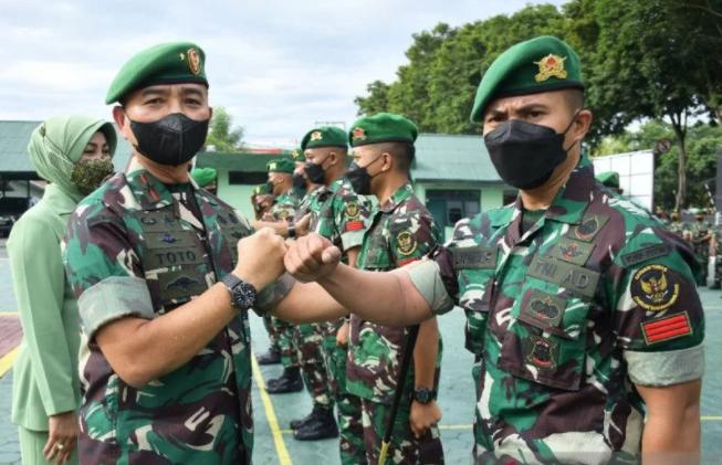 9 Prajurit TNI Pemburu DPO Teroris Poso Dapat Kenaikan Pangkat