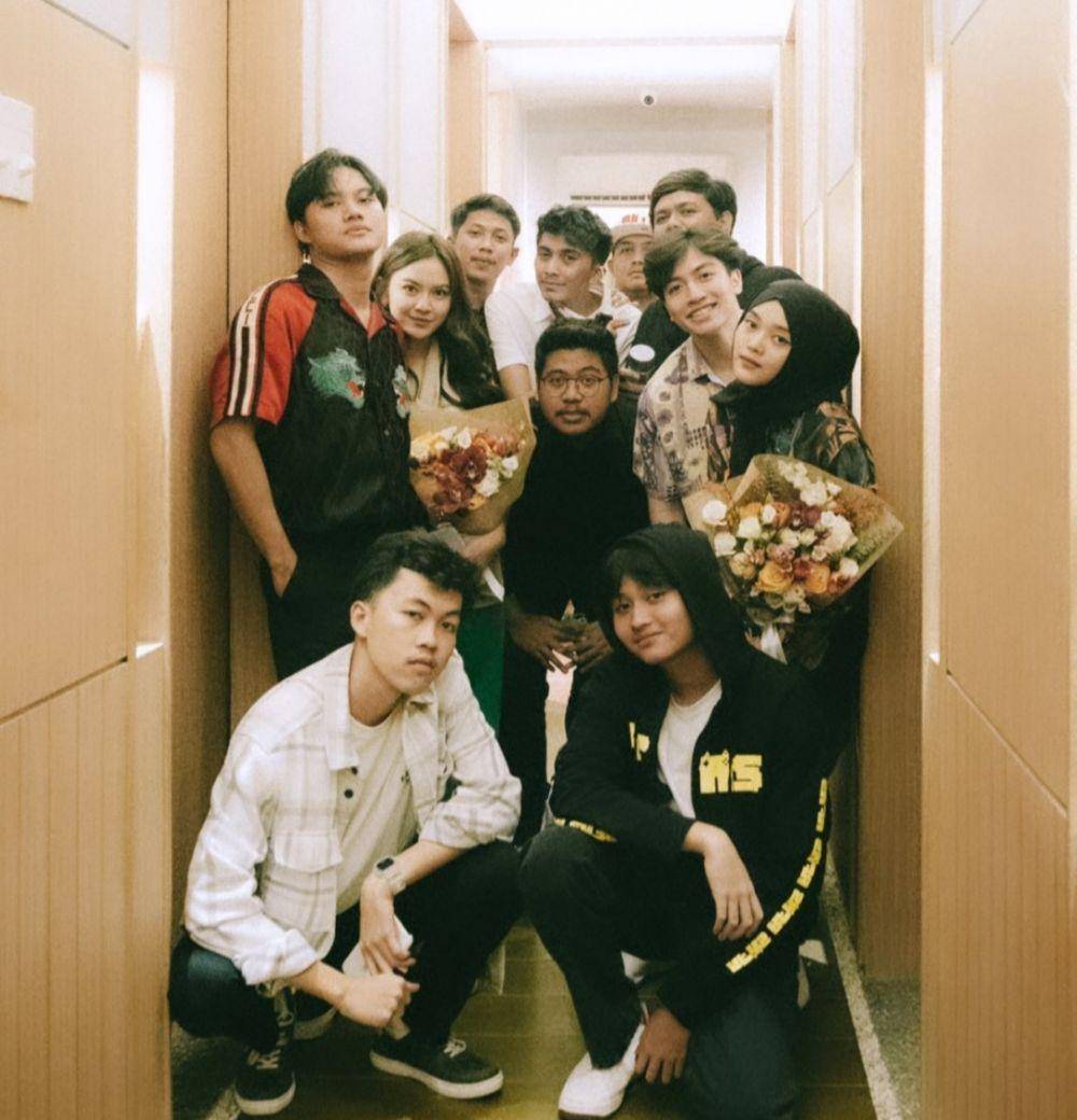 Momen jadian Rizky Febian dan Mahalini (instagram.com/3wisnu)