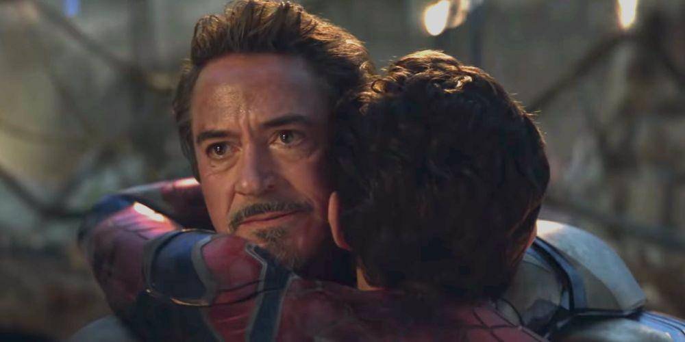 Tony Stark dan Peter Parker di Endgame. (Dok. Marvel Studios/Avengers: Endgame)