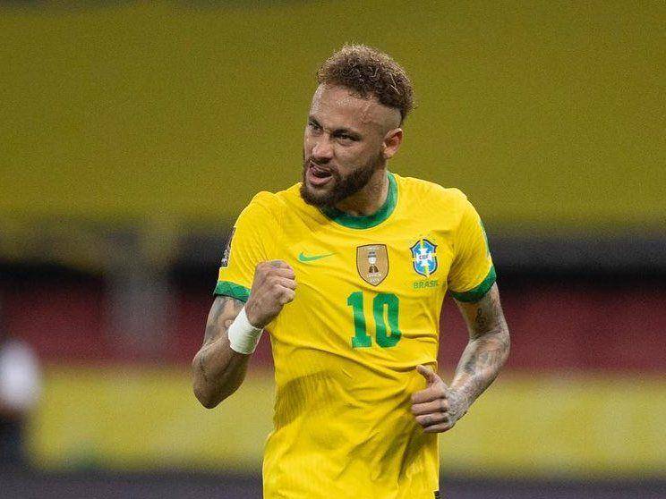 Neymar berseragam Timnas Brasil (instagram.com/neymarjr)