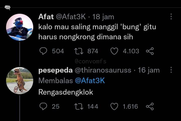 jawaban kocak di kolom komentar (twitter.com/afat3k)
