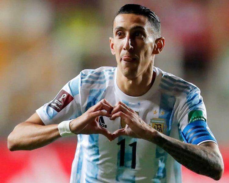 Angel Di Maria berseragam Timnas Argentina (instagram.com/angeldimariajm)