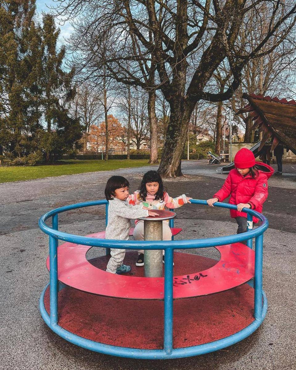 potret Kalea, Bjorka, dan Mars (instagram.com/tarrabudiman)