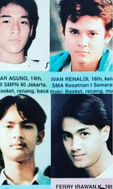 Venna dan Ferry remaja (Instagram.com/vennamelindareal)