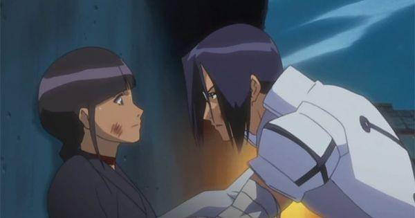 Nemu membantu Uryu karena tidak membunuh Mayuri ( Dok. Pierrot / Bleach )