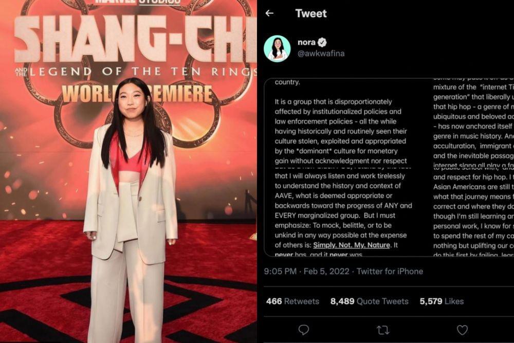 10 Hal tentang Kontroversi Blaccent Pemain Shang-Chi, Awkwafina