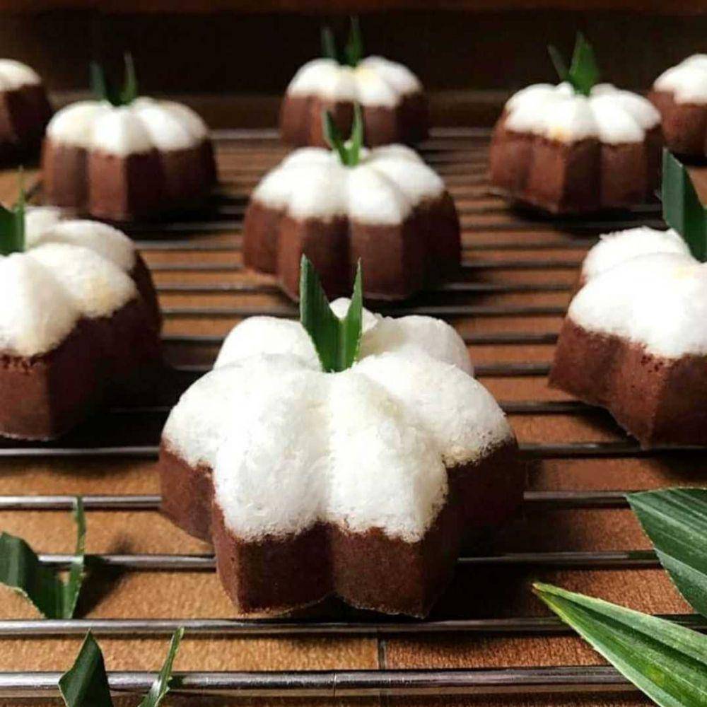 Putu ayu cokelat (instagram.com/pawonkulo)