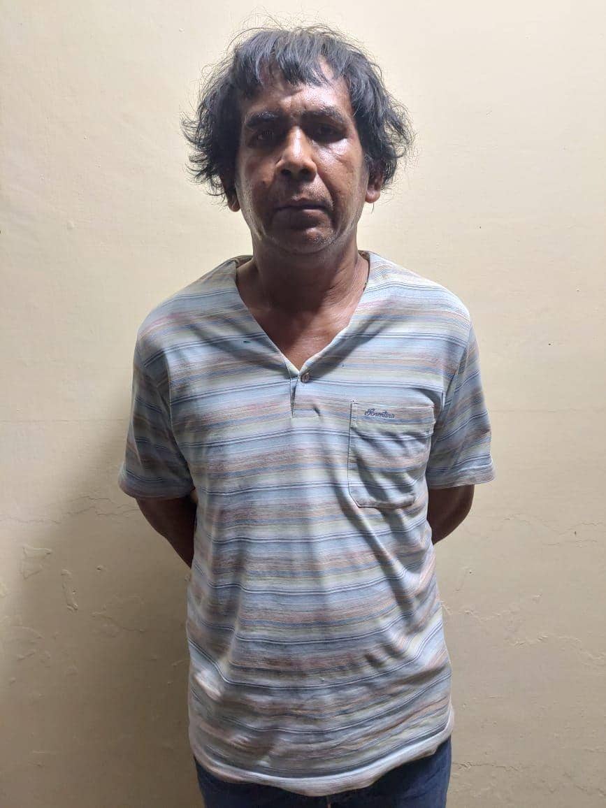 Pelaku pembacokan suami dari mantan istrinya (Dok. Polres Binjai)