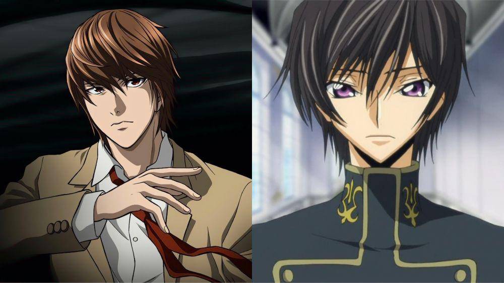 Light Yagami dan Lelouch Lamperouge (dok. Madhouse/Death Note & Sunrise/Code Geass)