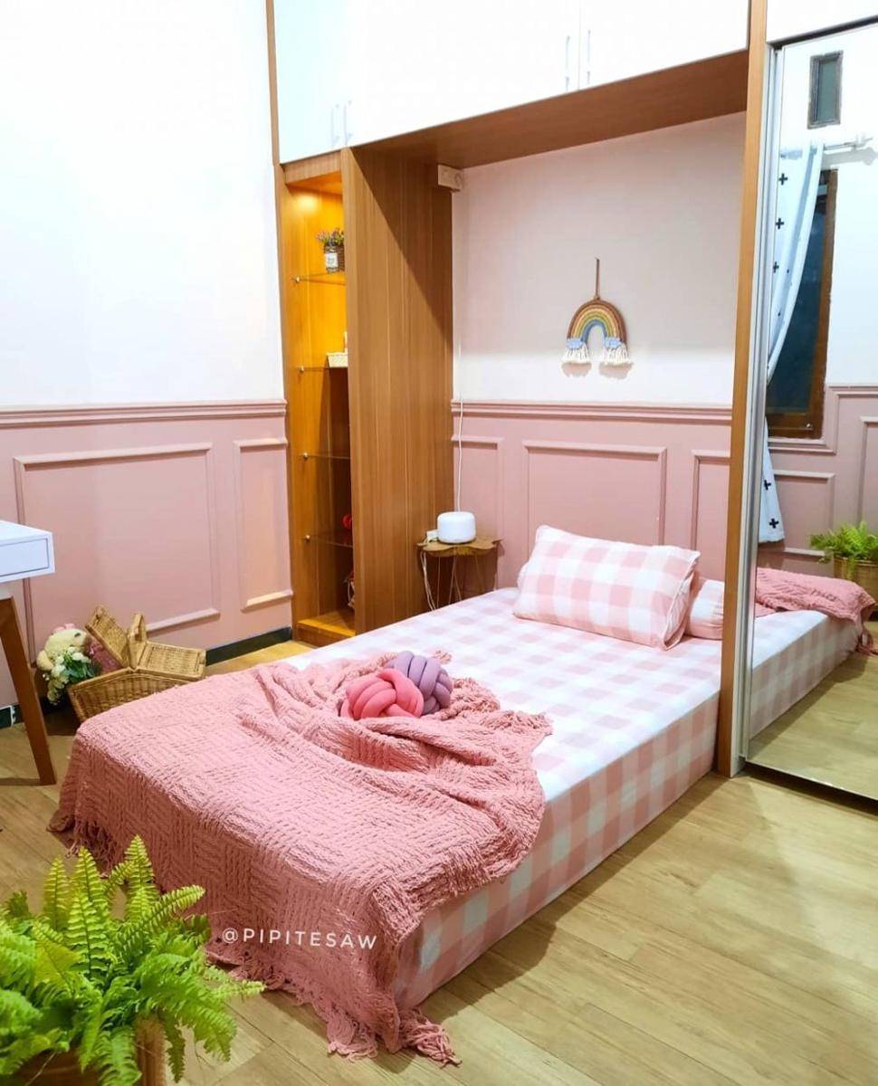 Kamar Tidur Lesehan (instagram.com/pipitesaw)