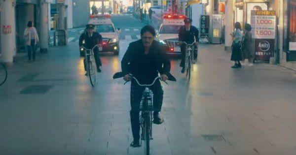 Adegan Tatsu dikejar polisi dalam trailer filmnya ( Dok. Sony Pictures Entertaiment )