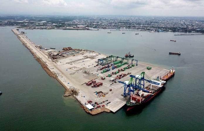 Pelabuhan baru Makassar New Port (MNP). (inaport4.co.id)