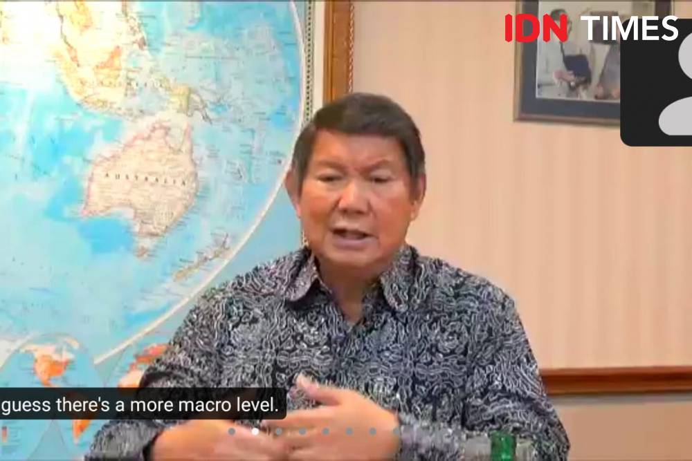 CEO Arsari Group, Hashim Djojohadikusumo (IDN Times/Ilman Nafi'an)