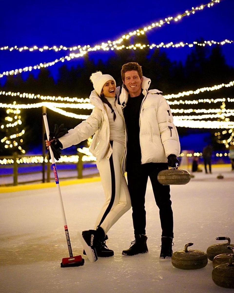 Nina Dobrev, Shaun White (instagram.com/shaunwhite)
