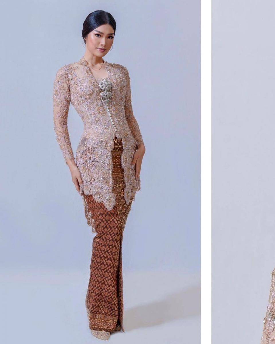Kebaya Pricilia Carla Yules. (instagram.com/carlayules)